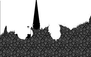 Pommitus atari screenshot